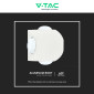 Immagine 8 - V-Tac VT-2544 Lampada LED da Muro 4W COB IP54 con 4 Fasci Luminosi Applique Colore Bianco - SKU 10589 / 10591