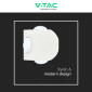 Immagine 9 - V-Tac VT-2544 Lampada LED da Muro 4W COB IP54 con 4 Fasci Luminosi Applique Colore Bianco - SKU 10589 / 10591