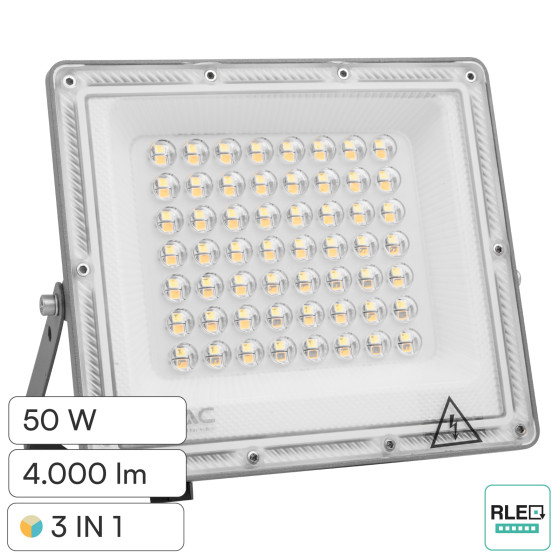 V-Tac VT-44050CCT Faro LED 50W SMD IP65 Led Sostituibili V-Tac VT-44050CCT Faro LED 50W SMD IP65 Led Sostituibili