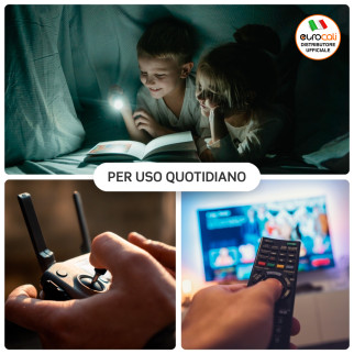 Uniross 1500 Series Pile Ricaricabili Stilo AA HR6 Ioni di Litio