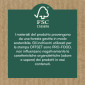 Immagine 5 - Bicchieri 100% in Carta Riciclabile Biodegradabili Compostabili di Colore Avana da 200ml - Confezione da 50 Bicchieri
