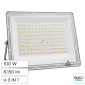 Immagine 1 - V-Tac VT-44100CCT Faro LED 100W Faretto SMD IP65 LED Sostituibili CCT Changing Color 3in1 Colore Grigio - SKU 23615