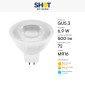 Immagine 5 - Bot Lighting Lampadina LED GU5.3 6.9W Faretto MR16 SMD Opaca - Mod. SLD650742B / SLD650743B / SLD650741B