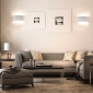Immagine 5 - V-Tac VT-846 Lampada LED da Muro 5W Wall Light Bianca con 6 LED SMD Applique IP65 - SKU 218613 / 218614