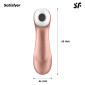 Immagine 6 - Satisfyer Pro 2 Succhia Clitoride Air Pulse Stimulator Impermeabile Ricaricabile con Cavo USB