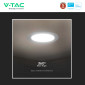 Immagine 10 - V-Tac Pro VT-61006 Pannello LED Rotondo 6W SMD Chip Samsung da Incasso con Driver - SKU 78581 / 78591 / 78601