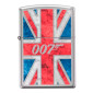 Immagine 1 - Zippo Accendino a Benzina Ricaricabile e Antivento con Fantasia Bond BT 007 Gun Logo - mod. 46735