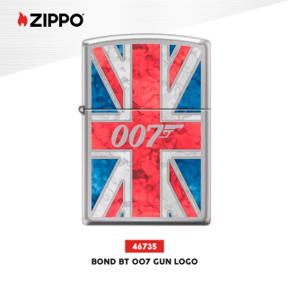 Accendino Zippo mod. 46735 Bond BT 007 Gun Logo