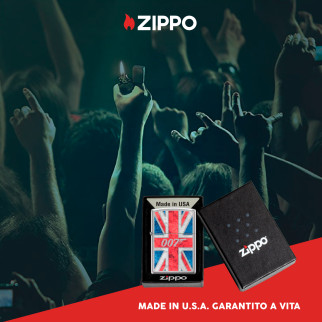 Accendino Zippo mod. 46735 Bond BT 007 Gun Logo