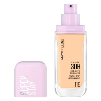 Maybelline New York Superstay Lumi Matte Fondotinta Colore 118