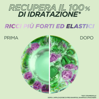 Garnier Fructis Metodo Ricci Shampoo Idratante flacone da 200ml