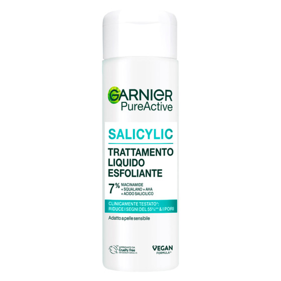 Garnier PureActive Salicylic Trattamento Liquido Esfoliante Garnier PureActive Salicylic Trattamento Liquido Esfoliante