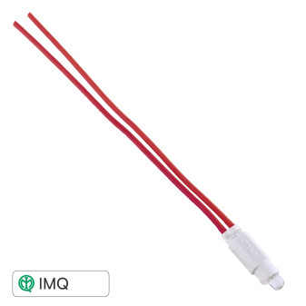 LAMPADA LED ROSSO 0.5W 220V - modello LN2916