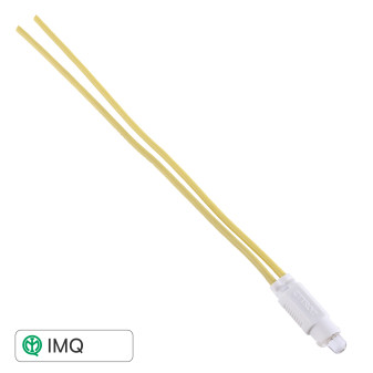 LAMPADA LED GIALLO 0.5W 220V - modello LN2923
