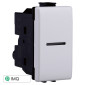 ETTROIT SOLAR PULSANTE 1P ASSIALE - Mod. MT0601 - Compatibile con BTicino MATIX