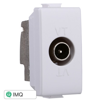 CONNETTORE TV MASCHIO PASSANTE - modello MT2253