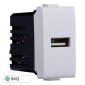 Immagine 1 - ETTROIT SOLAR PRESA USB 2.1AMH - Mod. MT2401 - Compatibile con BTicino MATIX
