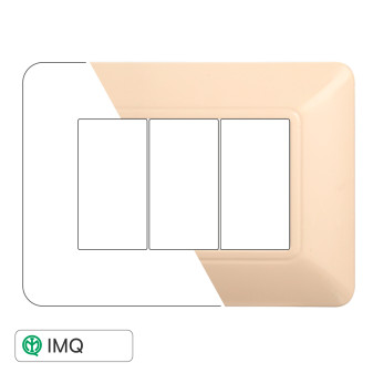 PLACCA PLASTICA 3P SABBIA - modello MT83309