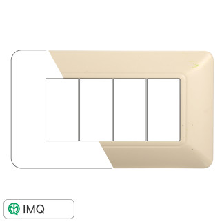 PLACCA PLASTICA 4P SABBIA - modello MT83409