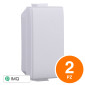 ETTROIT SOLAR FALSO POLO 1POSTO - Confezione 2pz - Mod. MT0100 - Compatibile con BTicino MATIX