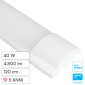 V-Tac Pro VT-8-40 Tubo LED Prismatico 40W Plafoniera SMD Lampadina 120cm Chip Samsung - SKU 20350 / 20351 / 20352
