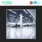 Immagine 8 - V-Tac Pro VT-8-40 Tubo LED Prismatico 40W Plafoniera SMD Lampadina 120cm Chip Samsung - SKU 20350 / 20351 / 20352