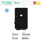 Immagine 2 - V-Tac Deye Inverter Trifase Ibrido On-Grid / Off-Grid 15kW IP65 10 Anni CEI 0-21 Display LCD Touch Colore Nero - SKU 121841