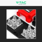 Immagine 6 - V-Tac VT-AOA1533-400ABR Bus Bar Scatola di Giunzione per Batterie Bassa Tensione 48V con 8 Bulloni M10 Massimo 400A - SKU 23789