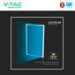 Immagine 10 - V-Tac VT-ST303 Lampada Stradale LED 50W SMD Lampione IP65 Chip Samsung con Pannello Solare e Telecomando - SKU 7837