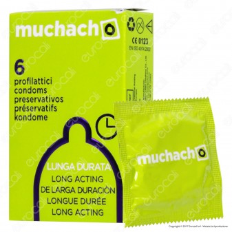 Muchacho Lunga Durata - Scatola da 6 Preservativi