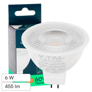 V-Tac VT-267 Lampadina LED GU5.3 6W Faretto MR16 SMD