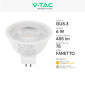 Immagine 4 - V-Tac VT-267 Lampadina LED GU5.3 6W Faretto MR16 SMD - SKU 212071 / 212081