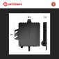 Immagine 6 - Sossen Microinverter Monofase On-Grid 500W IP67 da Balcone Garanzia 12 Anni CEI 0-21 per Fotovoltaico - mod. SOSSEN-Micro 500