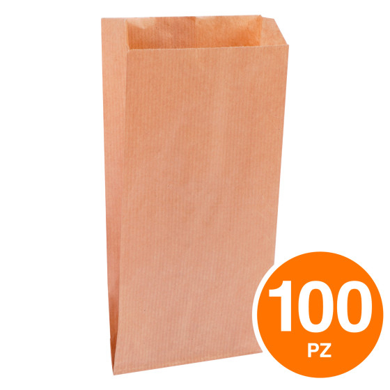 100 Sacchetti di Carta Senza Manici 18x10 cm Rex Sadoch 100 Sacchetti di Carta Senza Manici 18x10 cm Rex Sadoch
