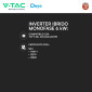 Immagine 4 - V-Tac Deye Inverter Monofase Ibrido On-Grid / Off-Grid 6kW IP65 10 Anni CEI 0-21 Display LCD Touch Colore Nero - SKU 115291