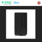 Immagine 5 - V-Tac Deye Inverter Monofase Ibrido On-Grid / Off-Grid 6kW IP65 10 Anni CEI 0-21 Display LCD Touch Colore Nero - SKU 115291