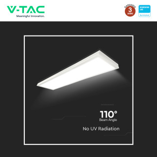 V-Tac Pro VT-6147 Pannello LED Rettangolare 120x30 40W