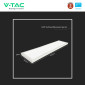 Immagine 8 - V-Tac Pro VT-6147 6 Pannelli LED Rettangolari 120x30 40W SMD Chip Samsung 2in1 a Superficie e Incasso - SKU 2166251 / 2166261