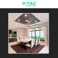 Immagine 4 - V-Tac VT-443 Portafaretto Quadrato Fisso da Incasso per Lampadine GU10 e GU5.3 (MR16) Bianco - SKU 10297