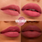 Immagine 2 - Maybelline New York SuperStay Teddy Tint Tinta Labbra Effetto Vellutato Stratificabile Colore 55 Kneehigh - Flacone da 5ml