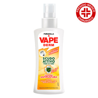 Lozione Antipuntura Zanzare Comuni Tigre Tropicali Zecche Vape