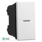 Immagine 1 - ETTROIT MOON INTERRUTTORE 1P ASSIALE - Mod. AB0501 - Compatibile con BTicino AXOLUTE
