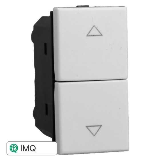 PULSANTE DOPPIO 1P+1P 16A - modello AB1202 PULSANTE DOPPIO 1P+1P 16A - modello AB1202