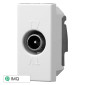 Immagine 1 - ETTROIT MOON CONNETTORE TV MASCHIO PASSANTE - Mod. AB2253 - Compatibile con BTicino AXOLUTE