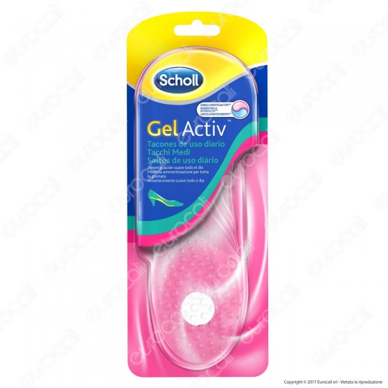 Scholl Gel Activ Solette Donna Invisibili per Scarpe con Tacchi Medi Scholl Gel Activ Solette Donna Invisibili per Scarpe con Tacchi Medi