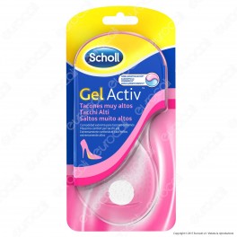 Scholl Gel Activ Solette Donna Invisibili per Scarpe con Tacchi Alti