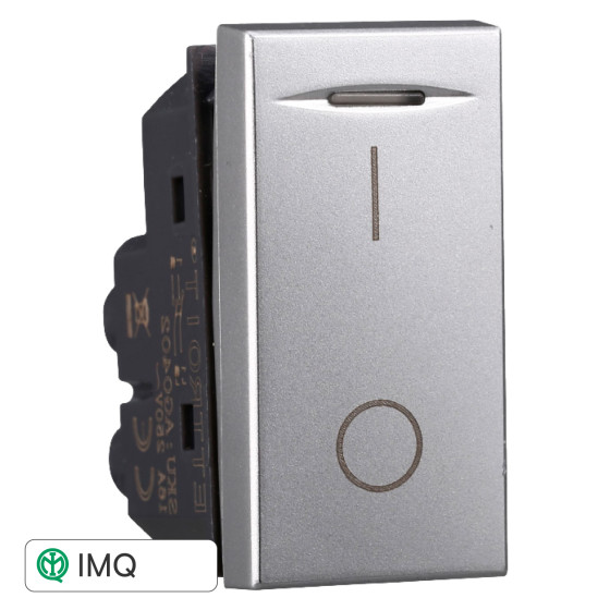 INTERRUTTORE 2P 16A - modello AG0402 INTERRUTTORE 2P 16A - modello AG0402