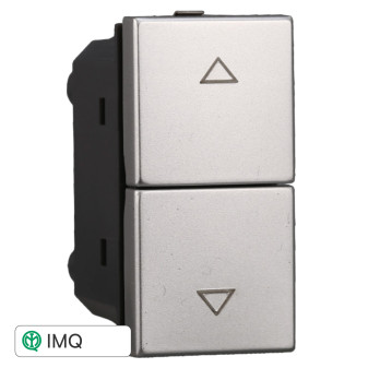 PULSANTE DOPPIO 1P+1P 16A - modello AG1202