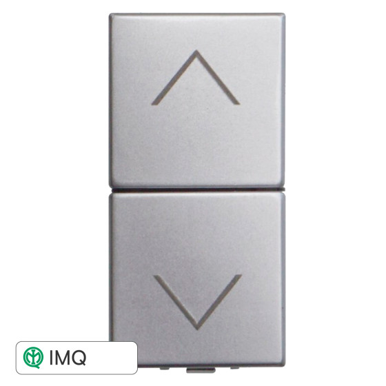 PULSANTE DOPPIO INTERBLOCCO SALISCENDI - modello AG1204 PULSANTE DOPPIO INTERBLOCCO SALISCENDI - modello AG1204