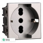 Immagine 1 - ETTROIT MOON PRESA SCHUKO 2P+T 16A - Mod. AG2102 - Compatibile con BTicino AXOLUTE